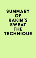 Summary_of_Rakim_s_Sweat_the_Technique