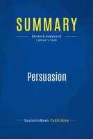 Summary__Persuasion